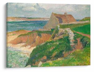 Obraz - Henri Moret, The Island of Raguenez, Brittany, reprodukce (70x50 cm)