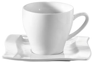 ŠÁLEK A PODŠÁLEK NA ESPRESSO porcelán Novel - Šálky & podšálky