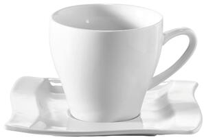 ŠÁLEK A PODŠÁLEK NA KÁVU porcelán Novel - Šálky & podšálky