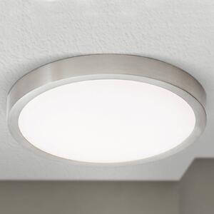 LED stropní světlo Vika, kulaté, titan mat, Ø 23cm