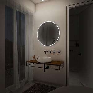 Kulaté zrcadlo do koupelny 60 cm s osvětlením NIMCO ZP 26000R