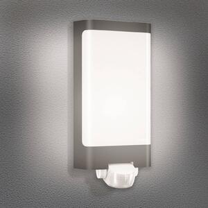 STEINEL L 240 S LED nástěnné se senzorem, antracit, Černá, Nerezová ocel, Moderní