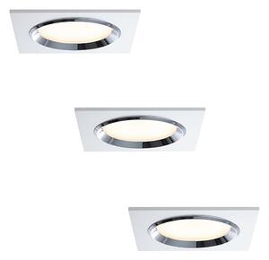 Paulmann 92695 - SADA 3xLED/8W Stmívatelné podhledové svítidlo DICE 230V