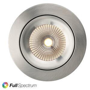SLC SLC1164 Vestavné LED svítidlo One360 Full Spectrum 8 W 220-240 V 2700 K stmívatelné Ra97 IP44 36° hliník - TLG