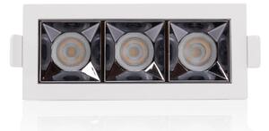 SLC SLC1260 Vestavné LED svítidlo PIXEL X3 9 W 220-240 V 2700 K stmívatelné 36° Ra90 bílé - TLG