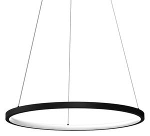 LED Lustr na lanku HOOP LED/27W/230V pr. 50 cm 4000K černá