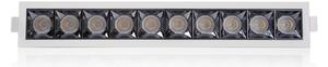 SLC SLC1272 Vestavné LED svítidlo PIXEL 10x 25 W 220-240 V 2700 K stmívatelné 36° Ra90 bílé - TLG