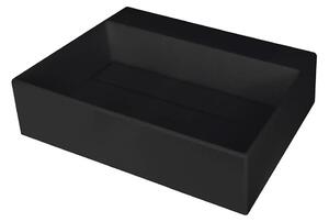 Deante CQR_NU5M - Umyvadlo na desku CORREO 40x50 cm granit/černá