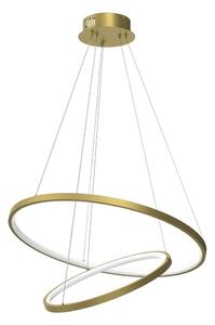 LED Lustr na lanku HOOP LED/51W/230V pr. 60 cm 4000K zlatá