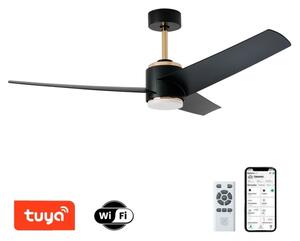 Immax NEO 07280L -LED Stm. str. ventilátor BEAUTY 18W/230V černá Wi-Fi Tuya + DO