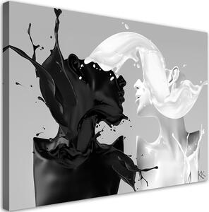 Obraz na plátně Láska v černobílém Rozměry: 60 x 40 cm