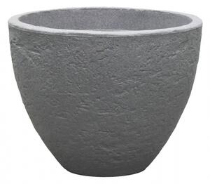 Obal na květník STONE plastový d60x45cm
