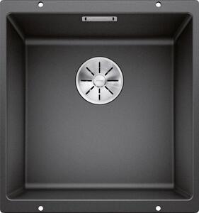Blanco Subline 400-U, silgranitový dřez pod pracovní desku 400x400x190 mm, 1-komorový, antracitová, BLA-523422