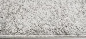 Kusový koberec shaggy Parba světle šedý atyp 80x300cm