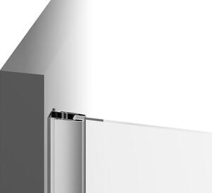 Ravak - Pevná stěna jednodílná Blix BLPS-80 - bílá, transparentní sklo