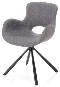 Jídelní židle SCK-475 šedá/černá