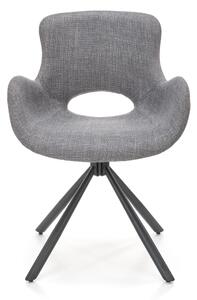 Jídelní židle SCK-475 šedá/černá