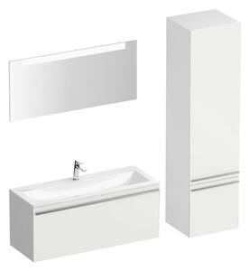 Ravak - Koupelnová vysoká skříňka SB 400 levá Clear - bílá