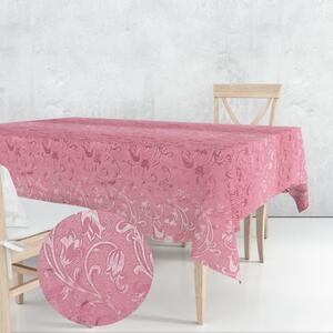 Ervi dekorační ubrus na stůl obdélníkový - Sabrina růžová květy