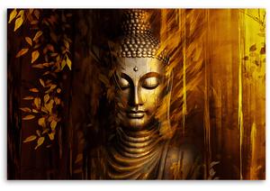 Obraz na plátně Skrytý zlatý Budha Rozměry: 60 x 40 cm