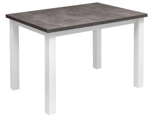 Kuchyňský stůl LAP 120x80 Bílá/Beton
