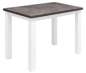Kuchyňský stůl LAP 100x70 Bílá/ beton