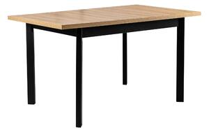 Dřevěný kuchyňský stůl MAX5PL 120/150/80 Černý/Grandson