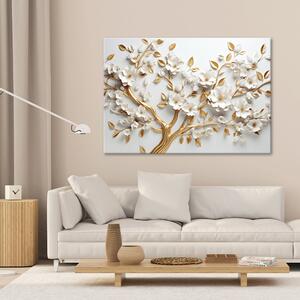 Obraz na plátně Zlatá třešeň Rozměry: 60 x 40 cm