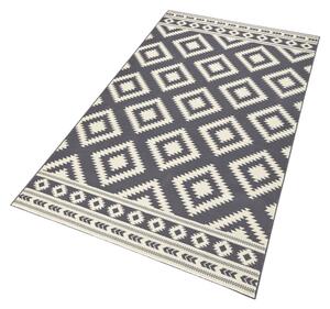 Šedo-krémový koberec Hanse Home Gloria Ethno, 80 x 150 cm