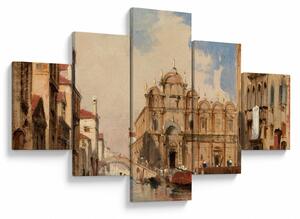 Obraz - Jules-Romain Joyant, The Scuola di San Marco, Venice, reprodukce (125x70 cm)