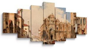Obraz - Jules-Romain Joyant, The Scuola di San Marco, Venice, reprodukce (210x100 cm)