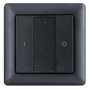 SLC S57001B SmartOne Zigbee 1CH nástěnný panel IP20 černý - TLG