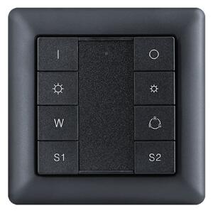 SLC S57019B SmartOne Zigbee RGB/RGBW nástěnný panel IP20 černý - TLG