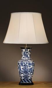 Stolní lampa Blue Hexagon Vase
