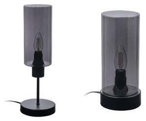 LIVARNO home Stolní LED lampa s kouřovým sklem (100368489)