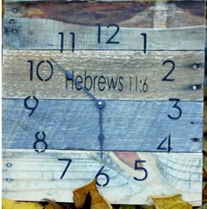 STÝLOVE dřevěné nástěnné hodiny