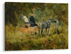 Obraz - Henri de Toulouse-Lautrec, The Trap, reprodukce (70x50 cm)