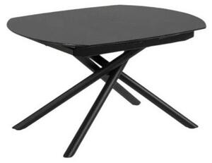 Rozkládací jídelní stůl s přídavnou deskou s keramickou deskou 100x130 cm Yodalia – Kave Home