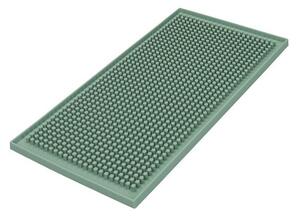 Šalvějově zelená silikonová odkapávací podložka na nádobí 30x15 cm – Brandani