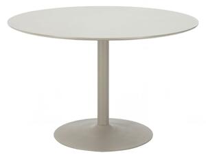 Jídelní stůl Riva, kulatý, MDF, sand, ø 120 × 75 cm – House Nordic