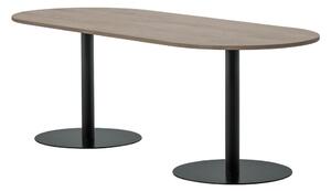Jídelní stůl s deskou z dubového dřeva 90x220 cm Tablo – WOOOD