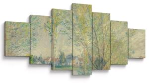 Obraz - Claude Monet, The Willows, reprodukce (210x100 cm)