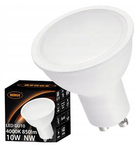 LED žárovka - GU10 - 10W - 850Lm - neutrální bílá BERGE