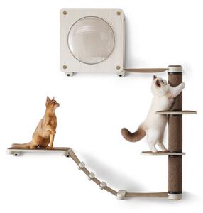 Clickat nástěnná lezecká stěna pro kočky PCK900T66