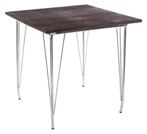Jídelní stůl z jilmového dřeva ø 80 cm District – Premier Housewares