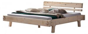 Přírodní trámová postel masiv smrk Regina 160x200