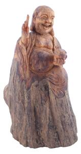 Soška Buddhy dřevořezba 2