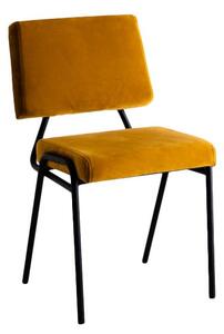 Žlutá jídelní židle Simple - CustomForm