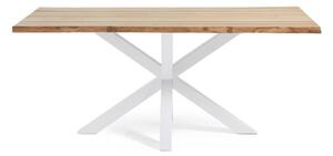 Jídelní stůl s deskou v dubovém dekoru 90x160 cm Argo – Kave Home