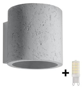 BRILAGI - LED Nástěnné svítidlo FRIDA 1xG9/3,5W/230V beton BG0539